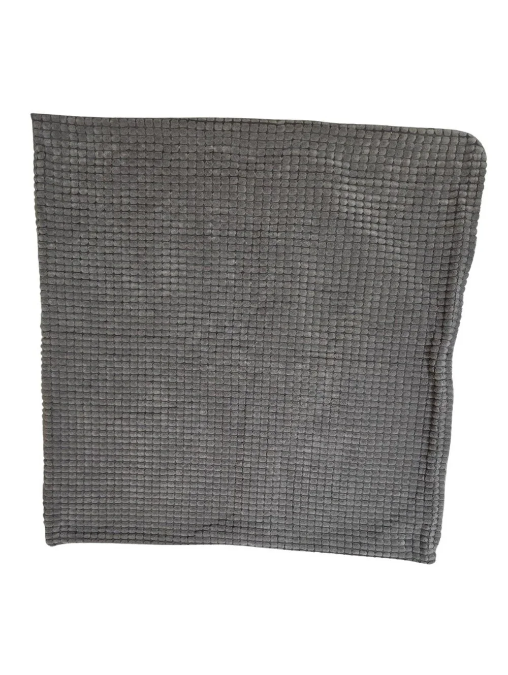 Lot Of 2 Ikea GULLKLOCKA Pillow Cushion Cover 26x26 Gray Chenille Sham Euro